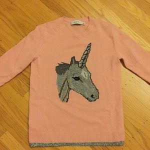 Coach Unicorn Glitter Sweater